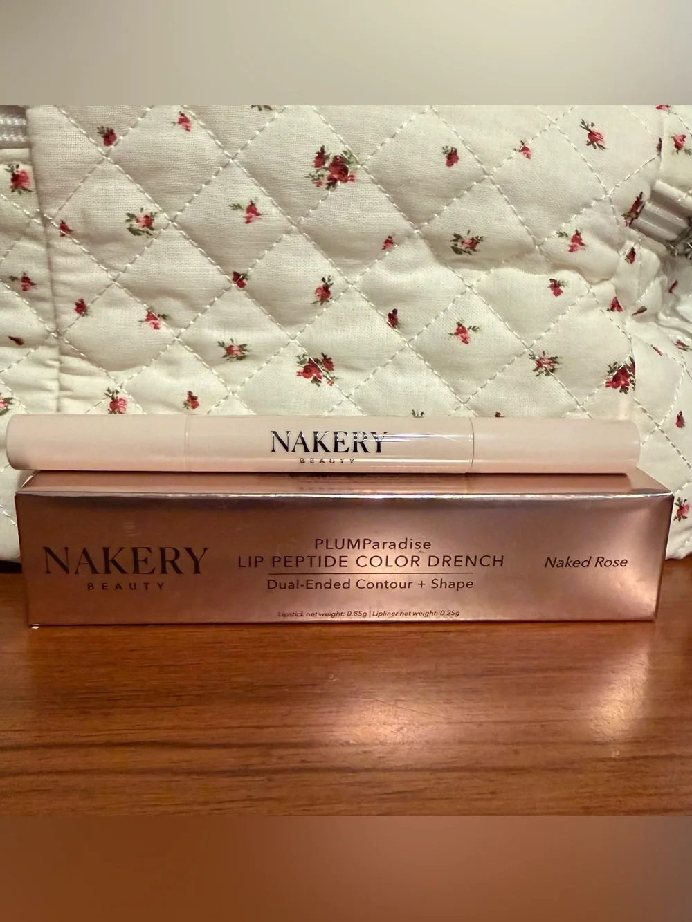 Nakery Beauty Lip Peptide Color Drench - Naked Rose